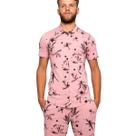 Conjunto Masculino Estampado Estiloso Completo Camisa Shorts