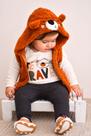 conjunto masculino infantil, CAMISETA,COLETE DE PELO E CALÇA MOLETON, ELIAN
