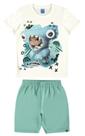 Conjunto Masculino Infantil Camiseta e Bermuda Malwee Kids 8