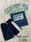conjunto masculino infantil com recortes