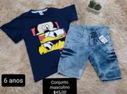 Conjunto masculino kids