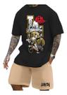 Conjunto Masculino Los Angel Luken Bermuda Masculina Moletom