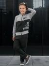 Conjunto Masculino Moletom Flanelado Jaqueta C/capuz E Calça Nº 6