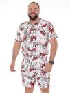 Conjunto Masculino Plus Size Shorts e Camisa Tamanho extra Conjunto Masculino Plus Size Shorts e Camisa Tamanho extra
