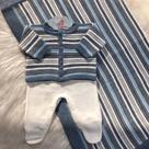 Conjunto Maternidade Menino Bebê Mundo Tiny 50% Algodão