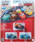 Conjunto Mattel Carros Mini Corridas 3 Peças em Metal Fundido