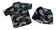 Conjunto Mauricinho Estampado Paisagem Conjunto Mauricinho Estampado Paisagem