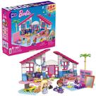Conjunto Mega Barbie Malibu Dream House - 303 Peças para Construção Conjunto Mega Barbie Malibu Dream House - 303 Peças para Construção