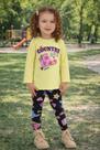 Conjunto Meia Estação Blusa Malha Calça Legging Malwee kids