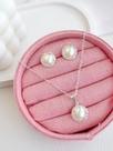 Conjunto Meia Pérola Prata