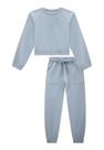 Conjunto Menina Azul Plush Vic&Vicky