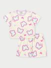 Conjunto Menina Borboletas Lilás Abrange