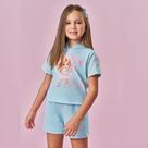 Conjunto Menina Cinti Blusa Boxy Algodão e Short Moletinho Tamanho:6Cor:Igual da foto Conjunto Menina Cinti Blusa Boxy Algodão e Short Moletinho Tamanho:6Cor:Igual da foto