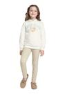 Conjunto Menina Creme Livy