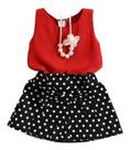 Conjunto Menina De Saia Bolinha Conjunto Menina De Saia Bolinha