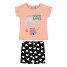 Conjunto Menina Em Meia Malha Malwee Kids