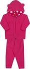 Conjunto Menina em Plush Hrradinhos M Rosa Pink Conjunto Menina em Plush Hrradinhos M Rosa Pink