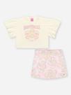Conjunto Menina Happiness Rosa Mundo Cinti Conjunto Menina Happiness Rosa Mundo Cinti