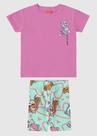 Conjunto Menina Infantil Camiseta e Bermuda Ciclista Patrulha Canina Everesta Malwee Kids Conjunto Menina Infantil Camiseta e Bermuda Ciclista Patrulha Canina Everesta Malwee Kids