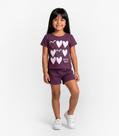 Conjunto Menina Infantil Seletc Roxo Conjunto Menina Infantil Seletc Roxo