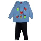 Conjunto Menina Inverno Strawberry