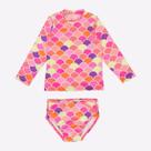 Conjunto Menina ML Malha UV Neon Print