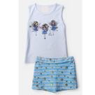 Conjunto Menina Roupa Infantil Juvenil Verão Short Feminino