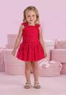 Conjunto Menina Vermelho Festa Petit Cherie