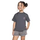 Conjunto Meninas Love Camiseta Grafite e Short Jeans Black Have Fun Tamanho:16 anos Conjunto Meninas Love Camiseta Grafite e Short Jeans Black Have Fun Tamanho:16 anos