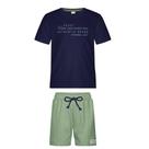 Conjunto Menino Alakazoo Camiseta Algodão Penteado e Bermuda Moletinho Verde Conjunto Menino Alakazoo Camiseta Algodão Penteado e Bermuda Moletinho Verde
