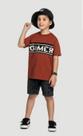 Conjunto Menino Angerô Camiseta em Algodão e Bermuda em Moletinho ANGERO TAM 10 Conjunto Menino Angerô Camiseta em Algodão e Bermuda em Moletinho ANGERO TAM 10