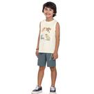 Conjunto Menino Angerô Regata Algodão Tropical e Bermuda Mol Tamanho:8Cor:Igual da foto