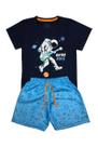 Conjunto Menino Astro Rock Marinho Ser Menor
