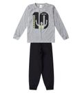 Conjunto Menino Blusa Longa E Calça Select Cinza Conjunto Menino Blusa Longa E Calça Select Cinza