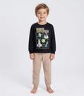 Conjunto Menino Blusa Longa E Calça Select Preto