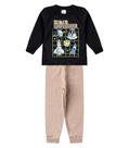 Conjunto Menino Blusa Longa E Calça Select Preto Conjunto Menino Blusa Longa E Calça Select Preto