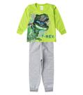 Conjunto Menino Blusa Longa E Calça Select Verde