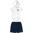 Conjunto Menino Body E Bermuda Carinhoso Ref. 85392