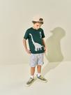 Conjunto Menino Braquiossauro Verde Kippos