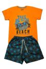 Conjunto Menino Bulldog Laranja Ser Menor Conjunto Menino Bulldog Laranja Ser Menor