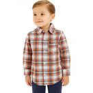 Conjunto Menino Calça, Camisa Xadrez e camista infanti