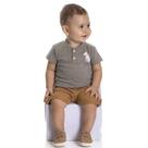 Conjunto menino camiseta bermuda piquetom serelepe Conjunto menino camiseta bermuda piquetom serelepe