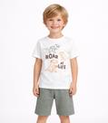 Conjunto Menino Camiseta E Bermuda Select Verde