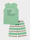 Conjunto Menino Chance Verde Abrange