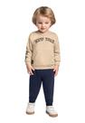 Conjunto Menino Creme Livy