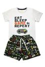 Conjunto Menino Game Branco Ser Menor Conjunto Menino Game Branco Ser Menor