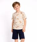 Conjunto Menino Infantil Bermuda E Blusa Select Verde