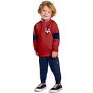 Conjunto Menino Inverno Casaco e Calça em Moletom Peluciado - Kyly