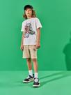 Conjunto Menino Jurassic World Branco Kippos