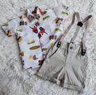 Conjunto menino Luxo Temático Safari Rf06 +Bermuda Conjunto menino Luxo Temático Safari Rf06 +Bermuda